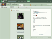 Tablet Screenshot of hxaxh-productions.deviantart.com
