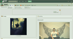 Desktop Screenshot of geeeo.deviantart.com