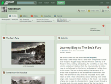 Tablet Screenshot of naswanson.deviantart.com