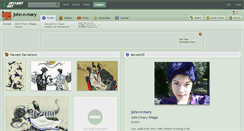 Desktop Screenshot of john-n-mary.deviantart.com