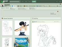 Tablet Screenshot of gazmirz.deviantart.com