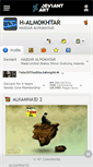 Mobile Screenshot of h-almokhtar.deviantart.com