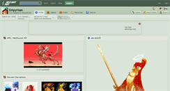 Desktop Screenshot of empyrisan.deviantart.com