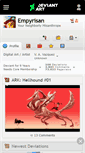 Mobile Screenshot of empyrisan.deviantart.com
