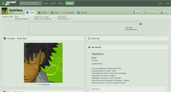 Desktop Screenshot of kazehana.deviantart.com