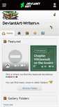 Mobile Screenshot of deviantart-writers.deviantart.com