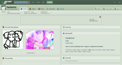 Desktop Screenshot of paddledoll.deviantart.com
