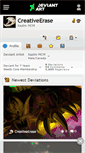 Mobile Screenshot of creativeerase.deviantart.com