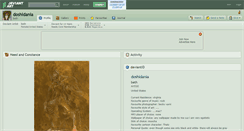 Desktop Screenshot of doshidania.deviantart.com
