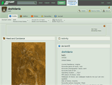 Tablet Screenshot of doshidania.deviantart.com
