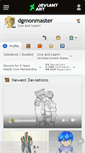 Mobile Screenshot of dgmonmaster.deviantart.com