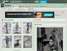 Tablet Screenshot of anareyni.deviantart.com