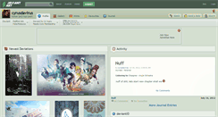 Desktop Screenshot of cyrusdavirus.deviantart.com