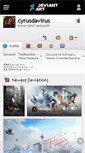 Mobile Screenshot of cyrusdavirus.deviantart.com