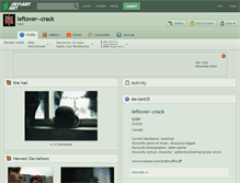 Tablet Screenshot of leftover--crack.deviantart.com