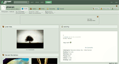 Desktop Screenshot of phoevan.deviantart.com