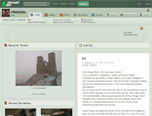 Tablet Screenshot of nitebytes.deviantart.com
