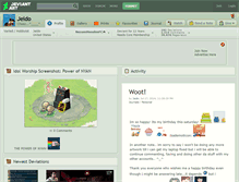 Tablet Screenshot of jeido.deviantart.com