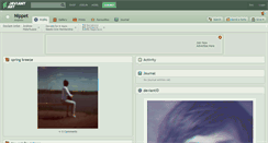 Desktop Screenshot of nippet.deviantart.com