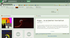 Desktop Screenshot of ilovemostanime.deviantart.com