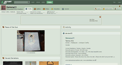 Desktop Screenshot of demona31.deviantart.com