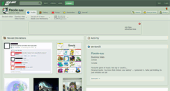Desktop Screenshot of foxxie-suu.deviantart.com
