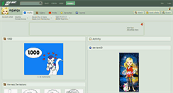 Desktop Screenshot of mjumju.deviantart.com