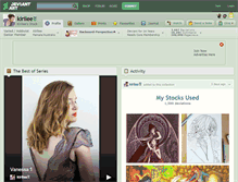 Tablet Screenshot of kirilee.deviantart.com