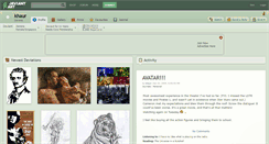 Desktop Screenshot of khaur.deviantart.com
