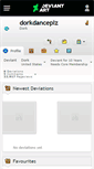 Mobile Screenshot of dorkdanceplz.deviantart.com