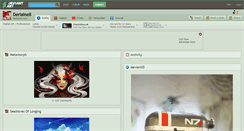 Desktop Screenshot of derlaine8.deviantart.com