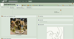 Desktop Screenshot of laughingartist-jones.deviantart.com