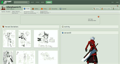 Desktop Screenshot of killerphoenix92.deviantart.com