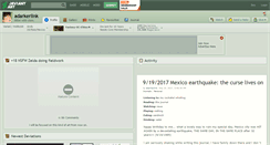 Desktop Screenshot of adarkerlink.deviantart.com