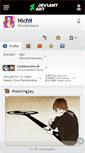 Mobile Screenshot of nichii.deviantart.com