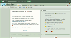 Desktop Screenshot of glaceonclub.deviantart.com