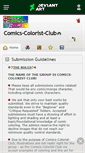 Mobile Screenshot of comics-colorist-club.deviantart.com