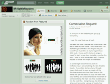 Tablet Screenshot of br-battleroyale.deviantart.com