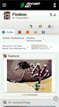 Mobile Screenshot of flooboo.deviantart.com