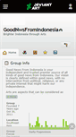 Mobile Screenshot of goodnwsfromindonesia.deviantart.com
