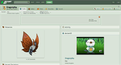 Desktop Screenshot of dragonpika.deviantart.com