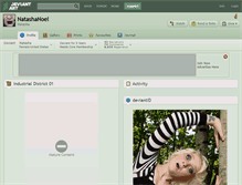 Tablet Screenshot of natashanoel.deviantart.com