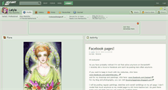 Desktop Screenshot of laiyla.deviantart.com