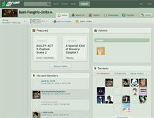 Tablet Screenshot of basil-fangirls-unite.deviantart.com