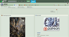 Desktop Screenshot of anireal.deviantart.com