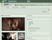 Tablet Screenshot of gguidoo.deviantart.com