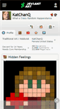 Mobile Screenshot of katchanq.deviantart.com