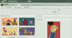 Desktop Screenshot of crobdan.deviantart.com