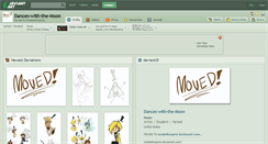 Desktop Screenshot of dances-with-the-moon.deviantart.com