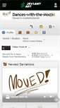Mobile Screenshot of dances-with-the-moon.deviantart.com